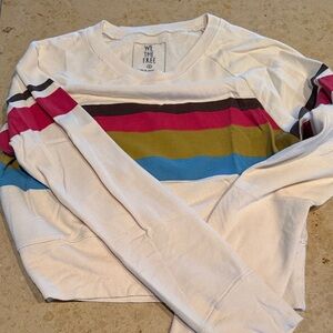 We the Free Striped Long Sleeve Shirt